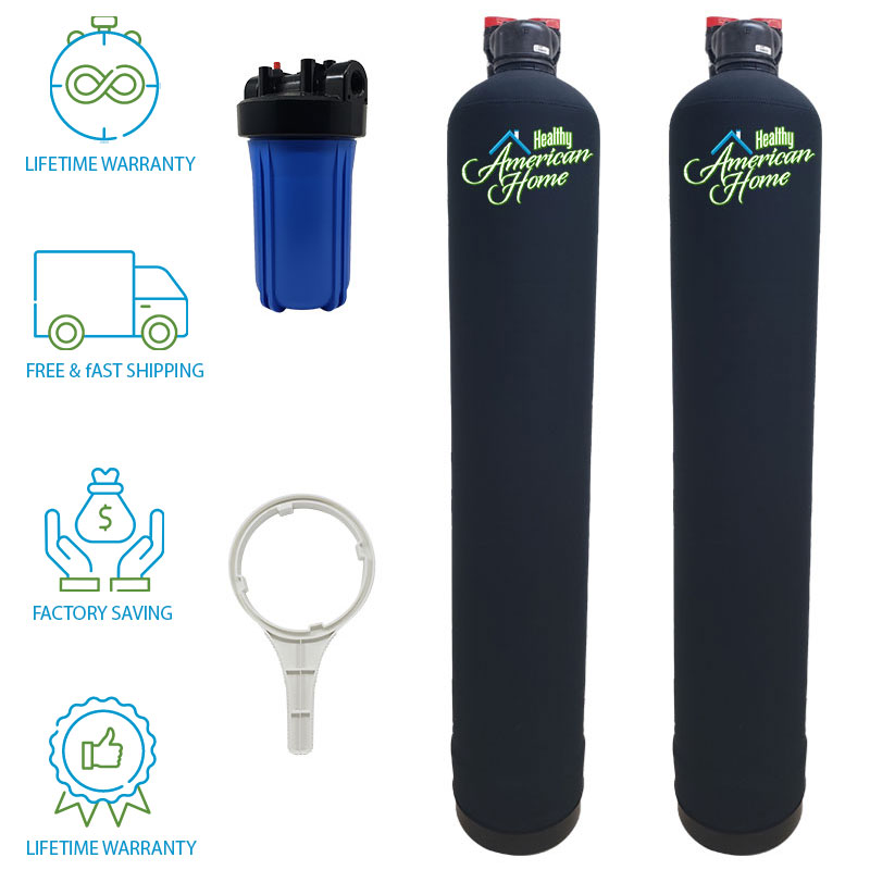 Whole House Water Filter and Salt-Free Water Conditioner